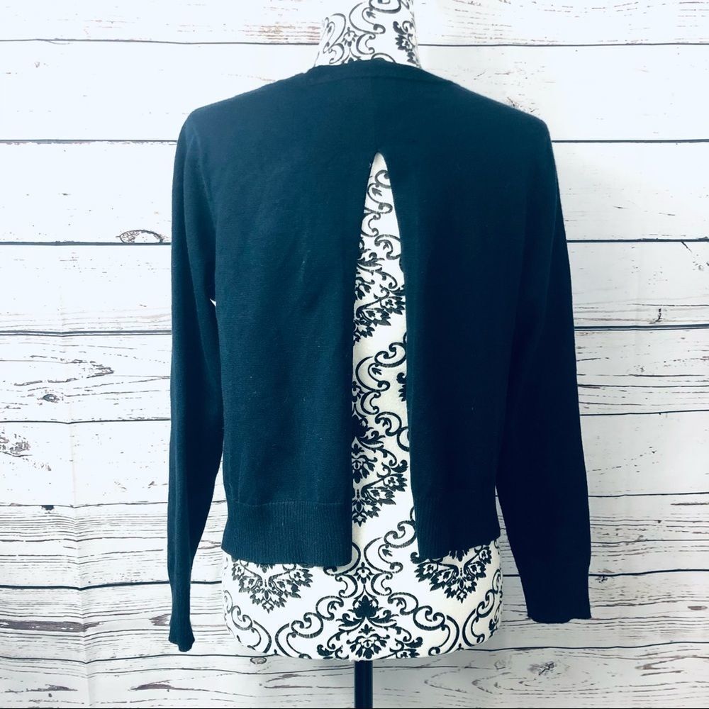 ONLY Latisha Split Back Knit Sweater Navy M